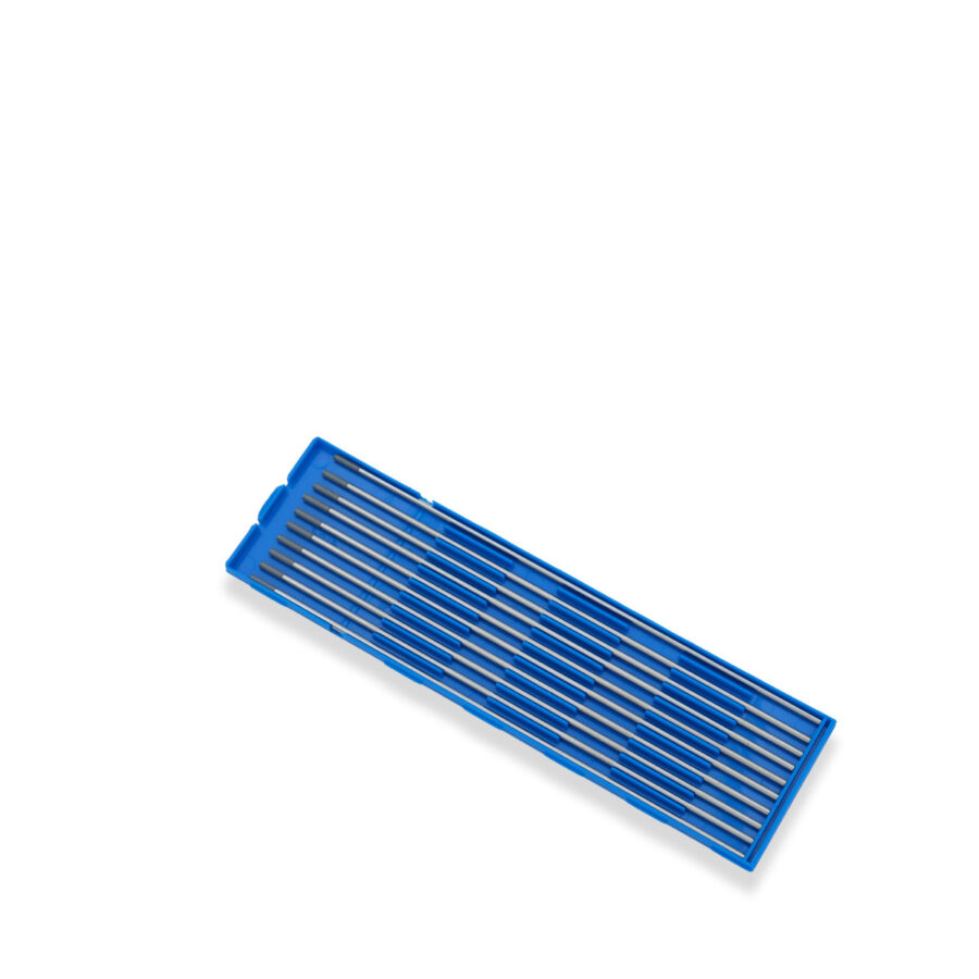 Elettrodo tungsteno WC20 D.1,6mm - grigio AC/DC - 10pz