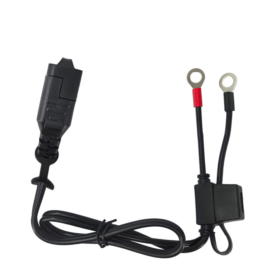 Connecteur batterie, avec fusible et oeillets 6 mm
