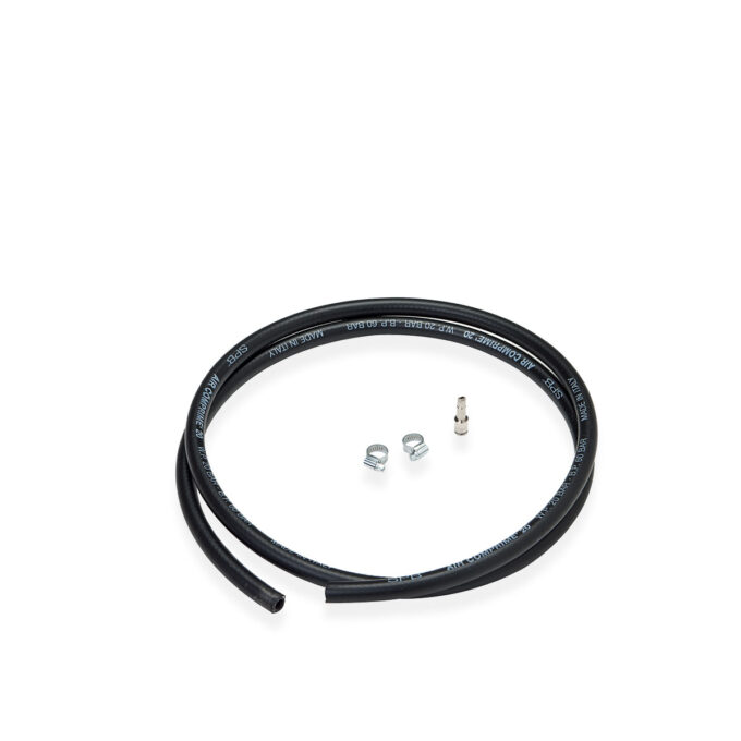 Tubo gas 1,5m con fascette