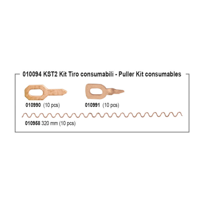 Kit consumibles para tracción acero KST2