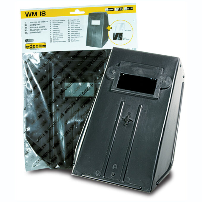 WM 18 hand mask (plastic) with glass DIN 11