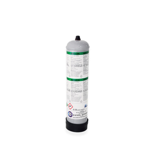 Argon 0,11m3 / 110Bar - Bombola 1L non ricaricabile