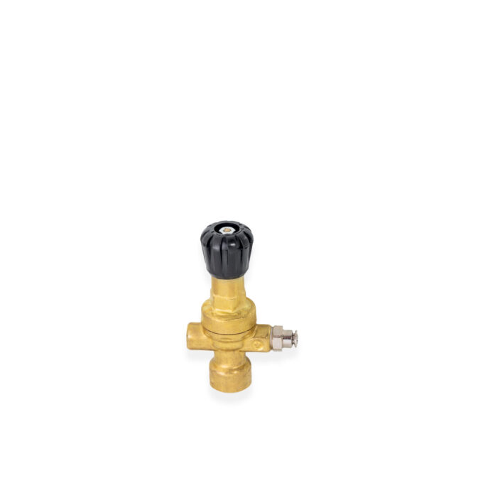 Pressure reducer for non refilllable cylinder