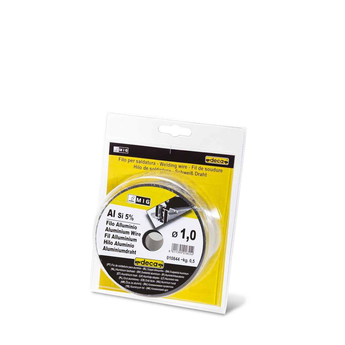 Aluminio/Silicio 5% d.1,0mm - kg.0,5