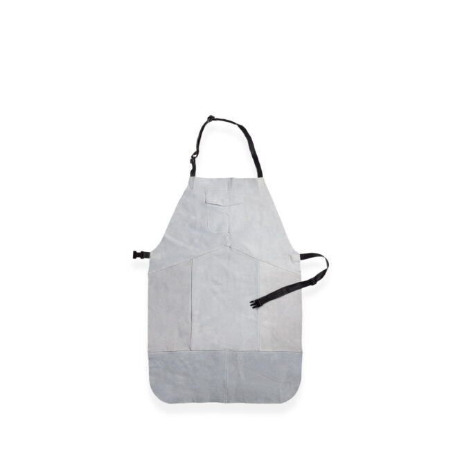 Crust leather apron 60x90cm size L