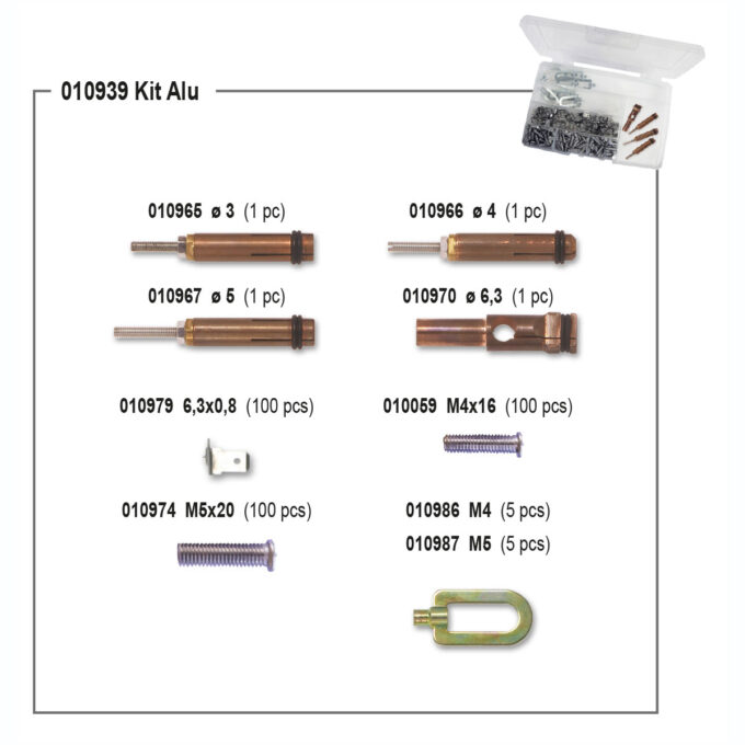 Kit por soldadura aluminio