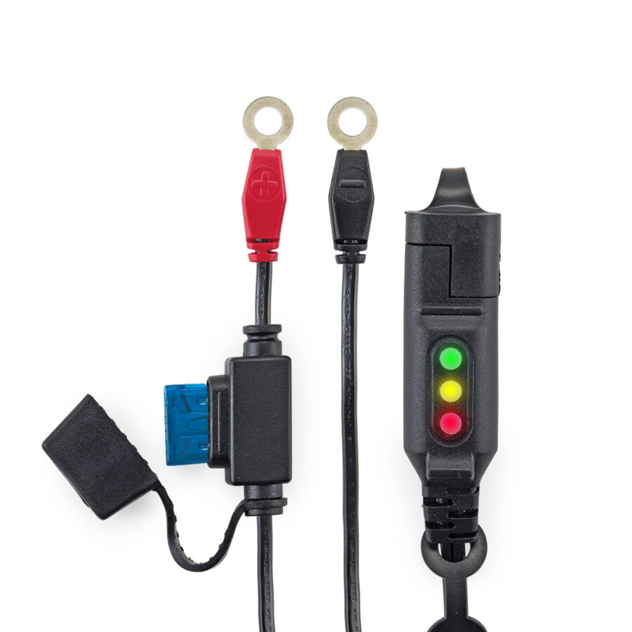12V Battery adapter with charge indicator – Image 2